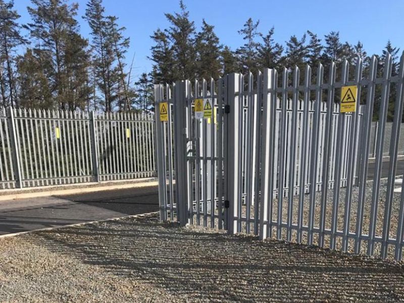 Palisade fencing store for sale