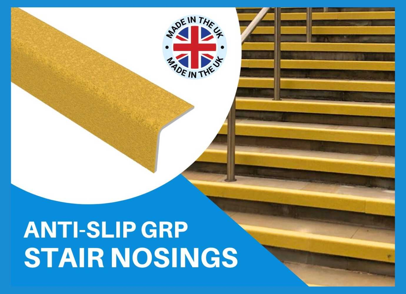 Anti-Slip Stair Nosing, Non-Slip Stair Nosings